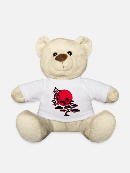 Japanese bonsai tree - Teddy Bear - white
