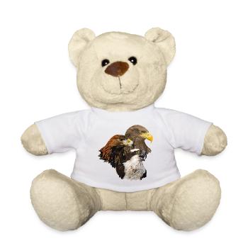 Oiseaux de proie - Nounours - blanc - Devant