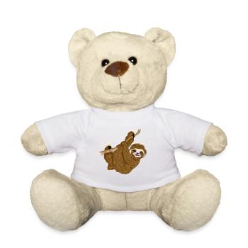 Baby sloth - Teddy Bear - white - Front