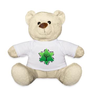 ICH LIEBE DIE NATUR - Für Naturliebhaber - Teddy - Weiß - Vorne
