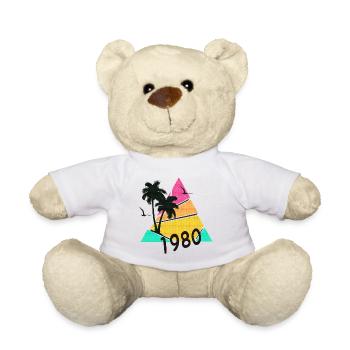 1980 - Teddy Bear - white - Front