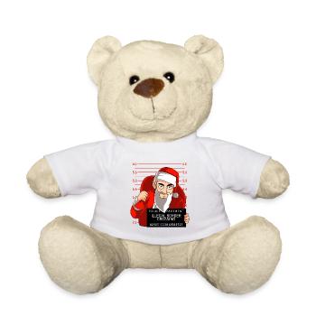 Nicholas passe illégalement la frontière - Nounours - blanc - Devant