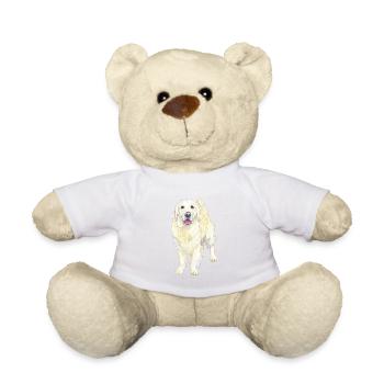 Golden retriever - Nounours - blanc - Devant