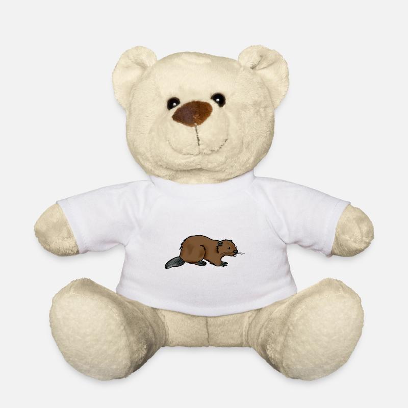 Biber - Teddy - Weiß