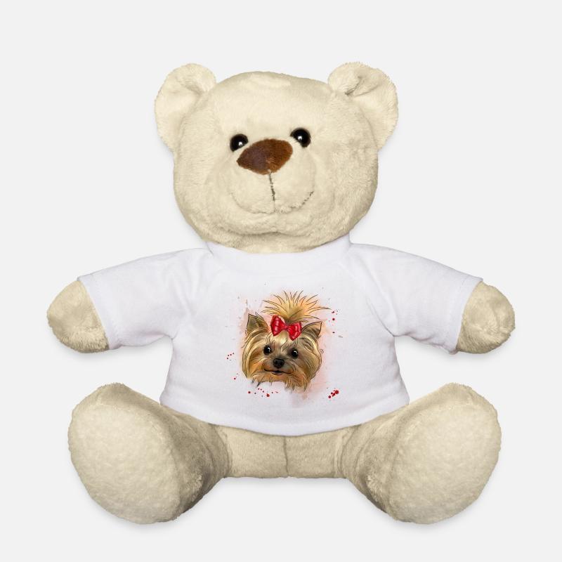 Yorkie - Teddy - Weiß