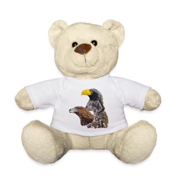 Oiseaux de proie - Nounours - blanc - Devant
