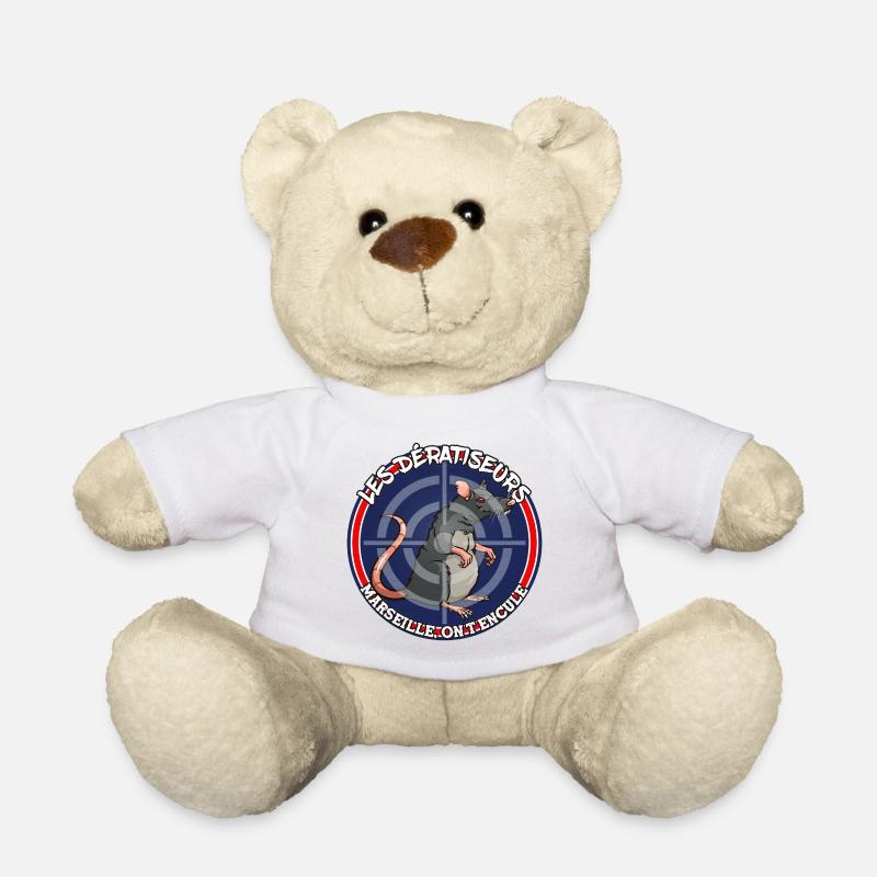 les deratiseurs - Nounours - blanc