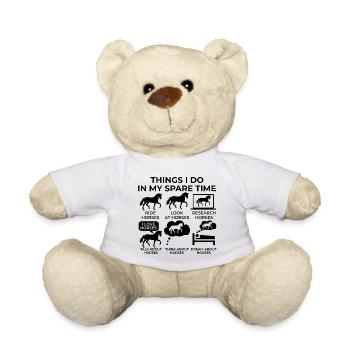 Dinge, die ich in meiner Freizeit mache - Pferde! - Teddy - Weiß - Vorne