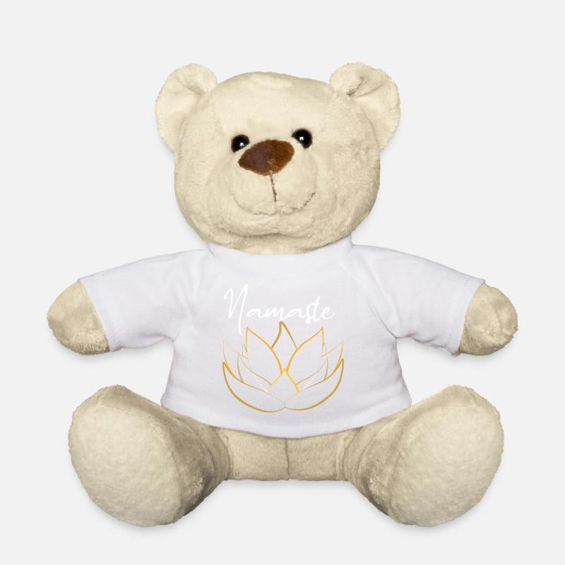 Namaste - Nounours - blanc