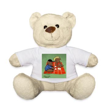 Teaparty der Teddybären 🧸 - Teddy - Weiß - Vorne