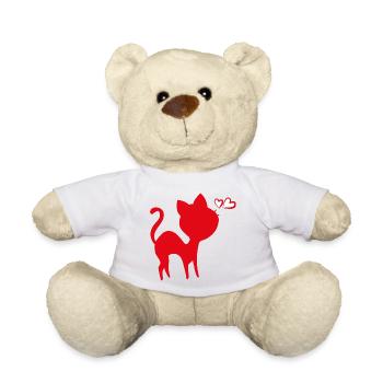 cat - Teddy - Weiß - Vorne