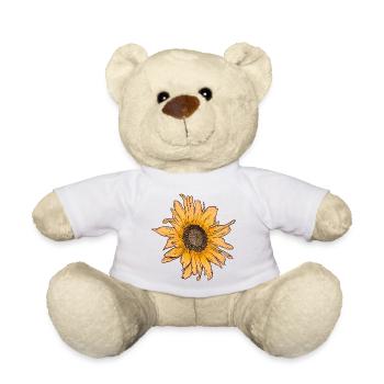 Sonnenblume Sonne Sommer - Teddy - Weiß - Vorne