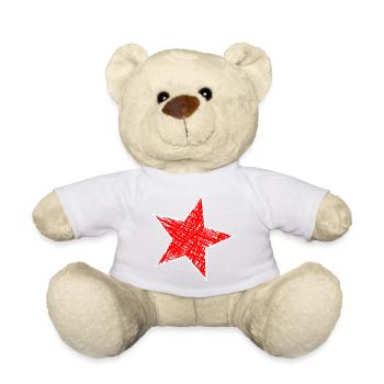 STAR. STARS. STAR. STARS. FEAST. ANNIVERSARY - Teddy Bear - white - Front