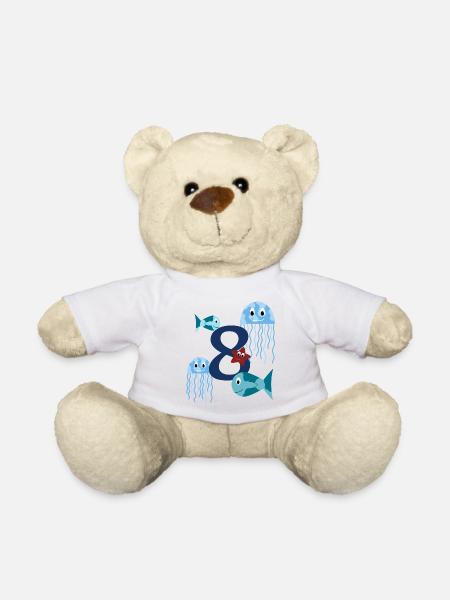 Marine animals - Teddy Bear - white