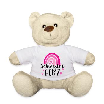 SCHWESTER HERZ - GESCHWISTER - Teddy - Weiß - Vorne