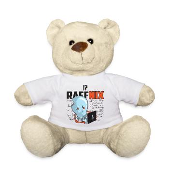 Raffnix Light Bulb - Teddy Bear - white - Front