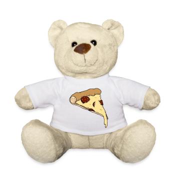 Pizza - Nounours - blanc - Devant