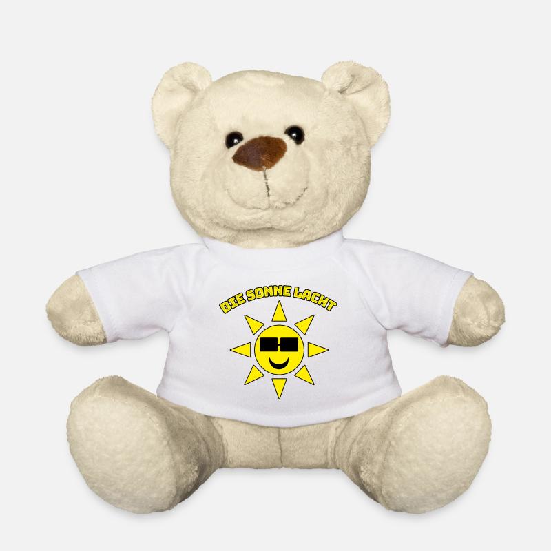Die Sonne Lacht - Teddy - Weiß