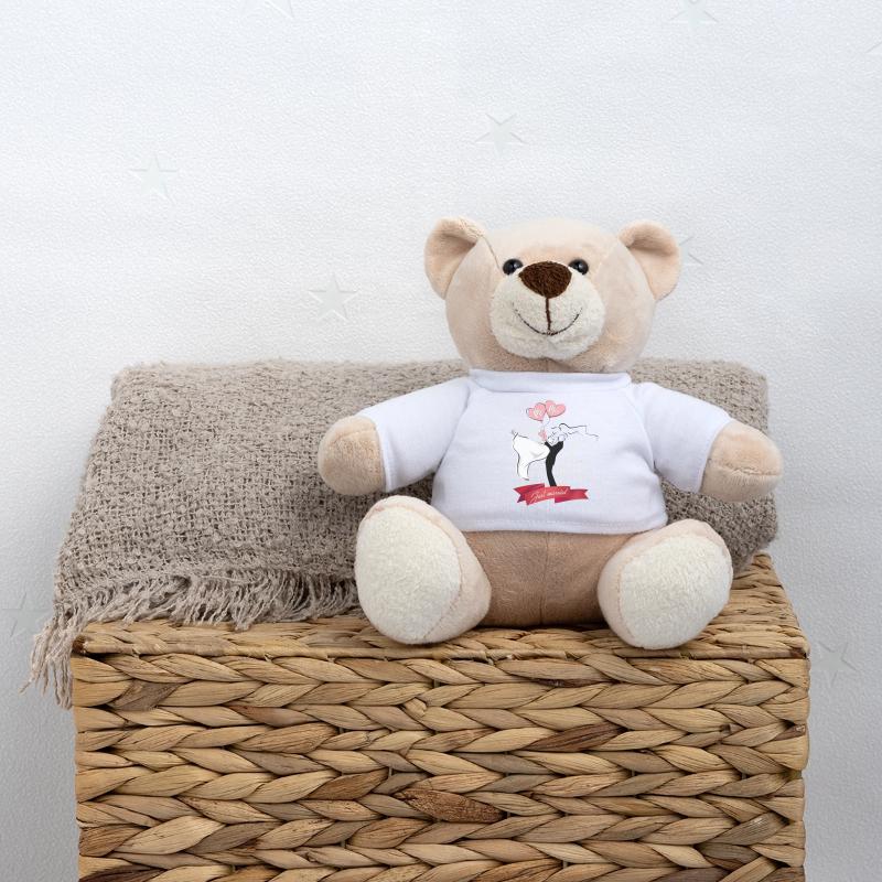 Geschenkidee zur Hochzeit oder zum Hochzeitstag Teddy
