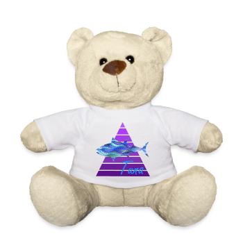 tuna e 103 - Teddy Bear - white - Front