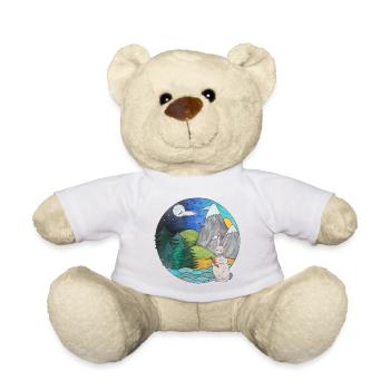Rabbit Rabbit Landscape Outdoor Nature Lovers - Nounours - blanc - Devant