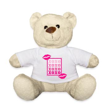 XOXO Kisses - Teddy - Weiß - Vorne