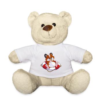 Hamster.lu ASBL - Teddy Bear - white - Front