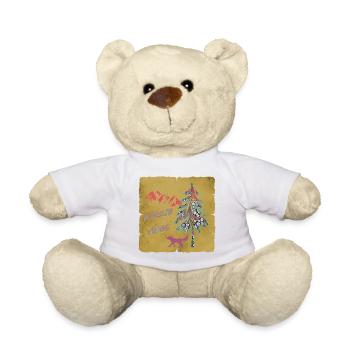 natur 41 tanne und fuchs - Teddy - Weiß - Vorne