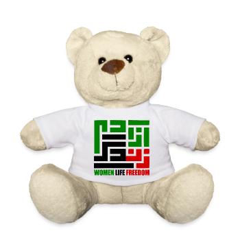 Women life freedom - Nounours - blanc - Devant