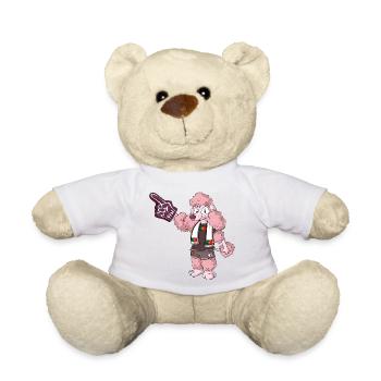 Fan Pudel Portugal - Teddy - Weiß - Vorne