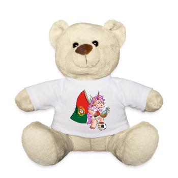 Licorne portugaise - Nounours - blanc - Devant