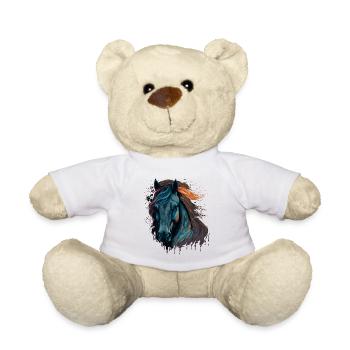 Pony Face - Teddy Bear - white - Front