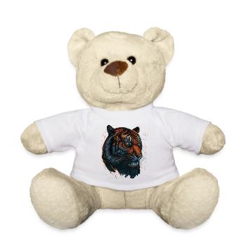 Tigre - Prédateur - Nounours - blanc - Devant