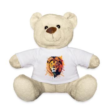 Tierkopf - Teddy - Weiß - Vorne