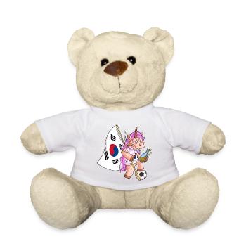 Licorne du parti sud-coréen - Nounours - blanc - Devant