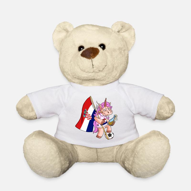Licorne du parti croate - Nounours - blanc