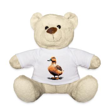 Young Duck - Teddy Bear - white - Front