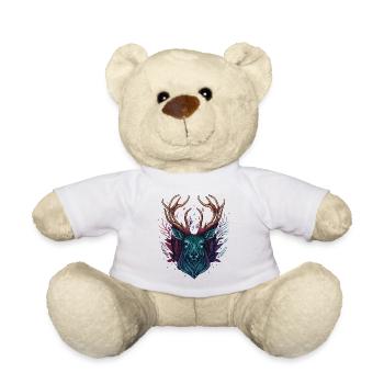 Cerf - Nounours - blanc - Devant