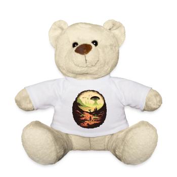 Alien World - Teddy Bear - white - Front