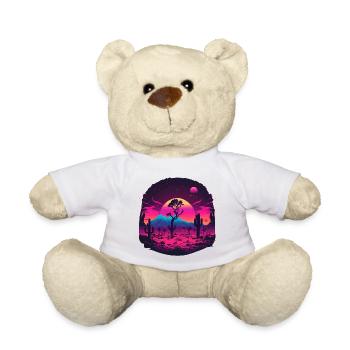 Rote Sonne - Teddy - Weiß - Vorne