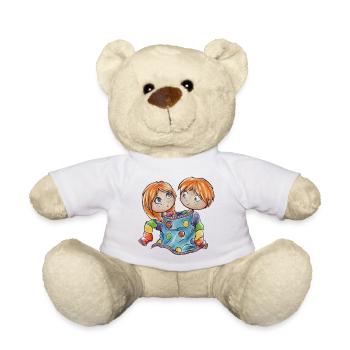 Sternzeichen: Zwillinge - Teddy - Weiß - Vorne