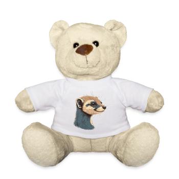 Frettchen - Teddy - Weiß - Vorne