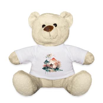 Paysage chinois - Nounours - blanc - Devant