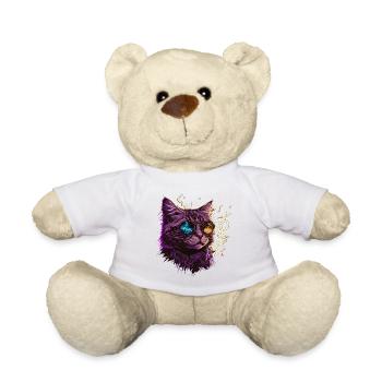 Thunder Cat Illustration - Teddy - Weiß - Vorne