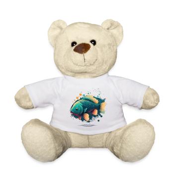 Fishy - Teddy Bear - white - Front