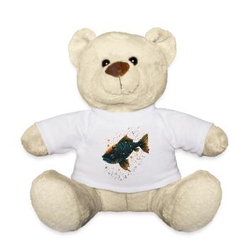 Japanese Fish - Teddy Bear - white - Front