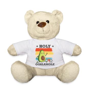 Fußballspieler Avocado - Teddy - Weiß - Vorne