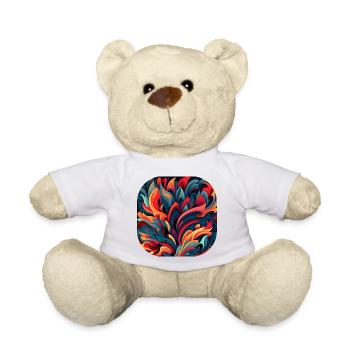 Abstract - Teddy Bear - white - Front