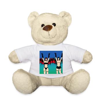 Devils - Teddy Bear - white - Front