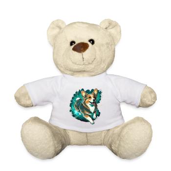 Exécution de Corgi - Nounours - blanc - Devant